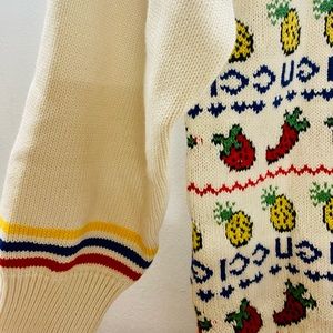 Gucci logo sweater